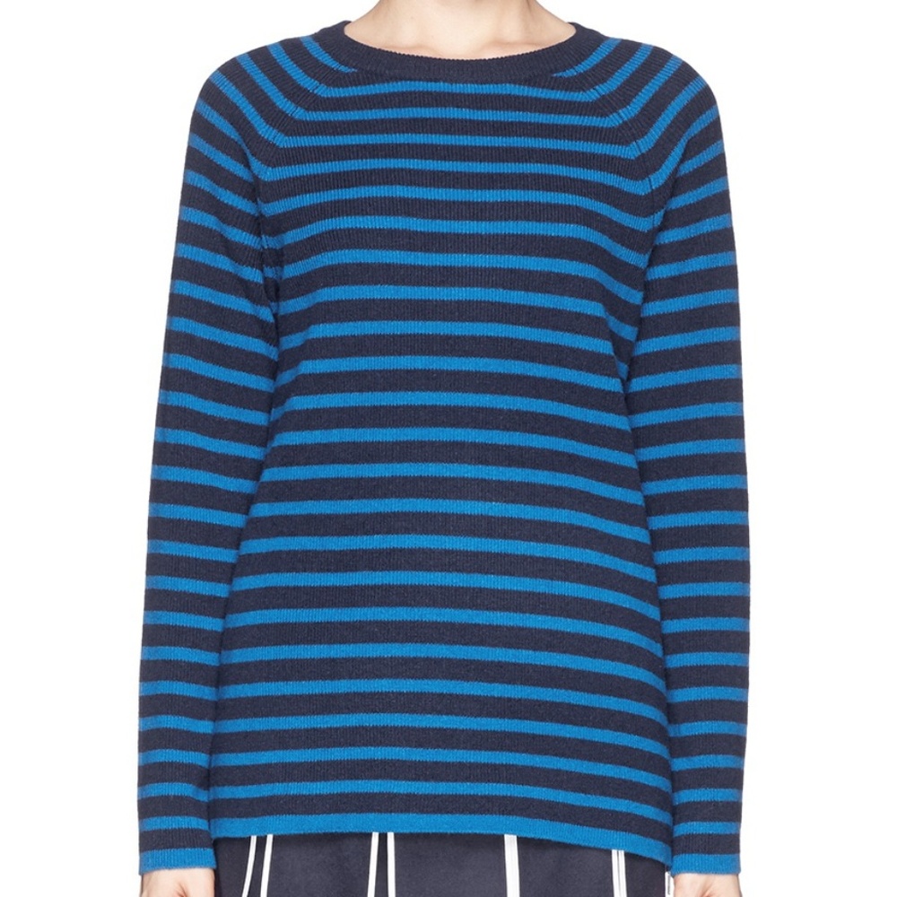 NWOT Equipment Lucien Stripe Rib Sweater in Small